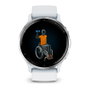 Garmin Venu 3 Reloj Inteligente 45mm Pantalla AMOLED Blanco, GPS, 8 GB, Batería 14 Días, Resistente al Agua 5 ATM, Unisex
