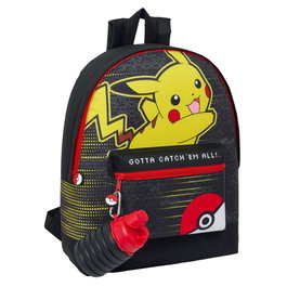 Safta Mochila Infantil Pokémon 40cm con Botella - Compartimento Principal Cremallera