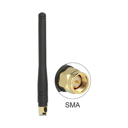 DeLOCK 88914 Antena ISM 433 MHz SMA 2,5 dBi Omnidireccional DeLOCK 88914 Antena ISM 433 MHz SMA 2,5 dBi Omnidireccional