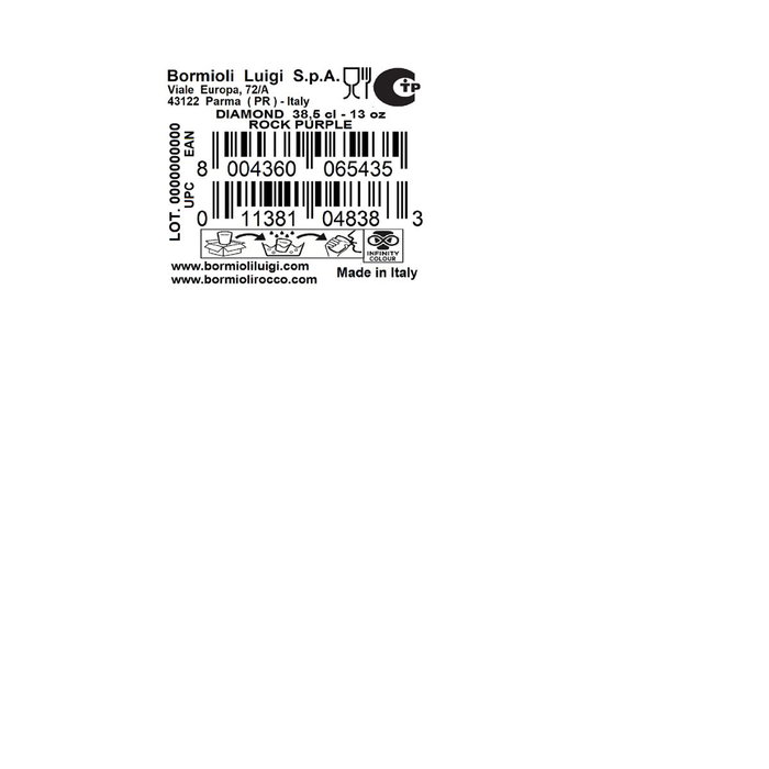 Vaso Bajo Vidrio Diamond Bormioli Rocco 39 cL