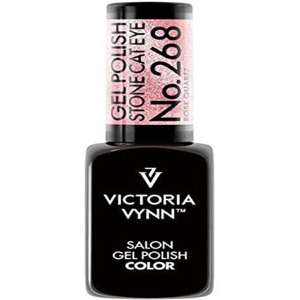 Victoria Vynn Gel Polish Stone Cat Eye Rose Quartz 268 8ml Victoria Vynn Gel Polish Stone Cat Eye Rose Quartz 268 8ml