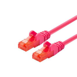 LOGON PROFESSIONAL Cable de Red U/UTP Cat6 5M Magenta