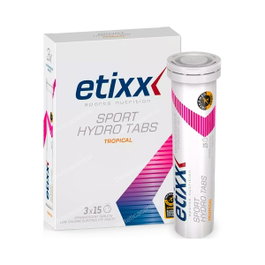 ETIXX SPORT HYDRO Tropical 3x15 Tabletas Efervescentes