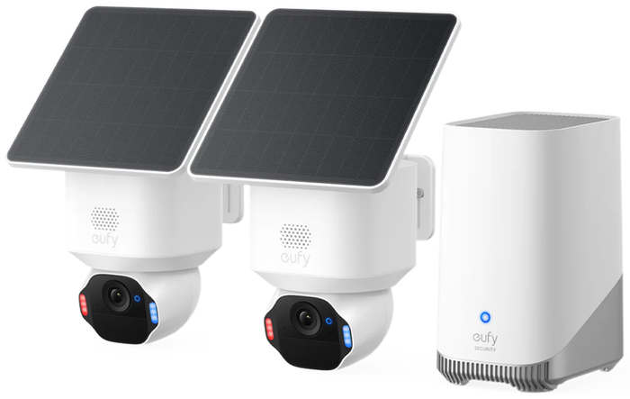 Eufy SoloCam E42 + HomeBase S380 Cámara de seguridad IP Blanco