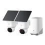 Eufy SoloCam E42 + HomeBase S380 Cámara de Seguridad IP 4K Blanco