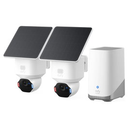 Anker Eufy SoloCam E42 Wi-Fi Kit de Seguridad con HomeBase S380 y Panel Solar