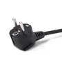 Entac Regleta de 3 tomas con interruptor, cable 1,5 m, rosa