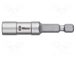 WERA Punta de destornillador de 57mm con agarre de 1/4 pulgadas