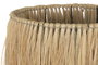 DKD Home Decor Lámpara Pie Boho India lamps 2c25 Natural 40 x 132 x 40 cm