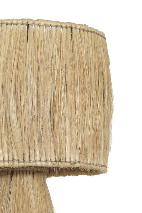 DKD Home Decor Lámpara Pie Boho India lamps 2c25 Natural 40 x 132 x 40 cm