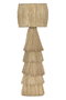 DKD Home Decor Lámpara Pie Boho India lamps 2c25 Natural 40 x 132 x 40 cm