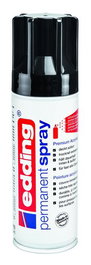 EDDING Pintura Acrílica Permanent Spray Negro Intenso Brillo 200 ml