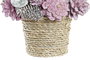 DKD Home Decor Centro de Mesa Piña POREXPAN 19x19x19 Rosa Palo