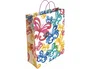 Basika Bolsas de Regalo de Papel Estucado 160 g, Pack de 24 unidades, Asa Retorcida, Todo el Año, Tamaño S (24+10x32 cm)