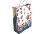 Basika Bolsas de Regalo de Papel Estucado 160 g, Pack de 24 unidades, Asa Retorcida, Todo el Año, Tamaño S (24+10x32 cm)