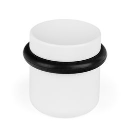 Viefe Tope De Puerta Zamak Modelo Luv 36x35 Mm Niquel Cepillado Laton Cava Blanco Mate Negro Mate Diseño Compact Acabado Blanco Mate