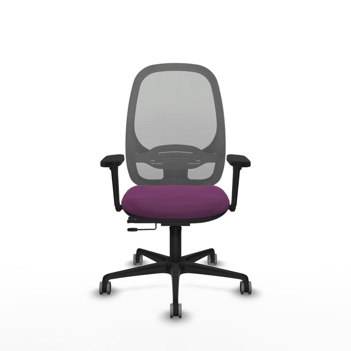 PIQUERAS Y CRESPO Silla de oficina Cilanco con mecanismo Sincro/Traslack, Morado y Gris PIQUERAS Y CRESPO Silla de oficina Cilanco con mecanismo Sincro/Traslack, Morado y Gris