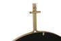 DKD Home Decor Espejo de Metal Dorado 72x2x91,5 cm
