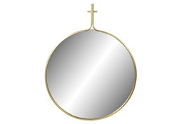 DKD Home Decor Espejo de Metal Dorado 72x2x91,5 cm
