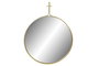 DKD Home Decor Espejo de Metal Dorado 72x2x91,5 cm