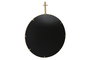 DKD Home Decor Espejo de Metal Dorado 72x2x91,5 cm