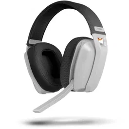 Krom Kanji Auriculares Gaming Inalámbricos Bluetooth/USB 2.0 Blancos