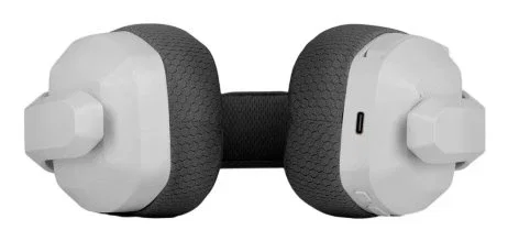 Krom Kanji Auriculares Gaming Inalámbricos y Alámbricos Blanco