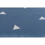 Aucune Juego de Cama Azul - 1 Funda Nórdica 220x240 cm + 2 Fundas de Almohada 60x60 cm