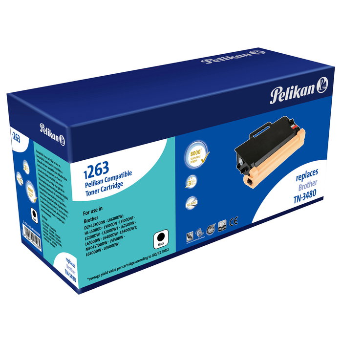 Pelikan Toner TN-3480 Negro Pelikan Toner TN-3480 Negro