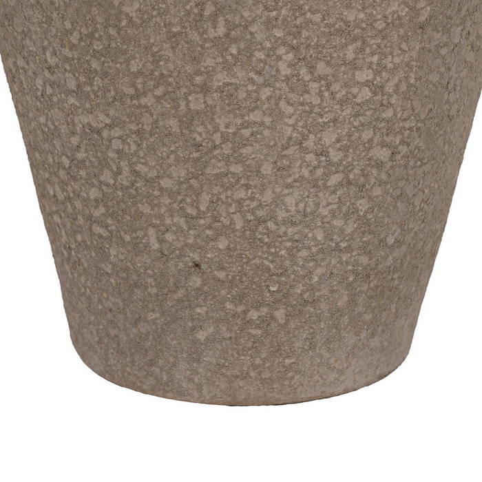 Jarrón Gris Cerámica Decoración 26 X 26 X 60 cm