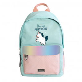 Mr. Wonderful Mochila Unicornio You Are Fantastic WOA11110EM con Estrellas Holográficas