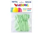 VIVALLOONS Globo Light Pastel Verde Claro Bolsa de 10