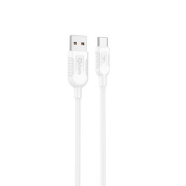 Qcharx Cable USB a Tipo C Carga Rápida 3A 18W 1m PVC Transferencia Datos