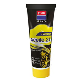Krafft Aceite de motor 2T Premium 125ml Lubricante Motos 2 Tiempos Protección Desgaste