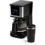 Domo Cafetera de filtro DO733K 900W 4 a 10 tazas Pantalla LCD 3 intensidades Negra