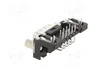 HARTING Conector D-Sub de 9 pines macho para PCB THT