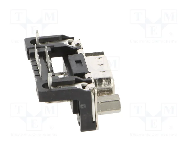 HARTING Conector D-Sub de 9 pines macho para PCB THT HARTING Conector D-Sub de 9 pines macho para PCB THT
