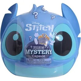 Lilo & Stitch Stitch Surprise Head Juguete Interactivo con 10 Accesorios Ocultos, 23 cm