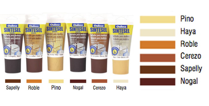 Quilosa Baja Sintesel Madera Nogal 125ml Quilosa Baja Sintesel Madera Nogal 125ml