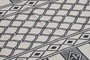 DKD Home Decor Alfombra de Poliéster con Flecos 60x90x0,5 cm