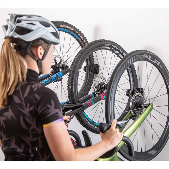 Hiplok Soporte Ajustable Universal para Bicicletas - Montaje Horizontal o Vertical, Cubiertas 20-75mm