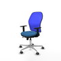 PIQUERAS Y CRESPO Silla de oficina Jorquera Azul con mecanismo Sincro/Traslack