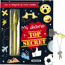 SUSAETA EDICIONES Mi diario Top Secret