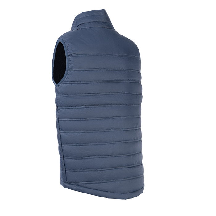 Delta Plus Chaleco Plumífero Ripstop Impregnado Pu Bicolor Marino Azul Talla XXL