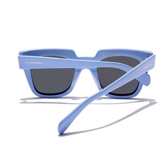 Hawkers Gafas de Sol ROW X #Soft Blue Ash Mujer Acetato Montura Escudo