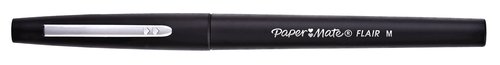 Rotulador Fibra Paper Mate Flair Orig.M (1,1) Negro (Set de 12) Rotulador Fibra Paper Mate Flair Orig.M (1,1) Negro (Set de 12)