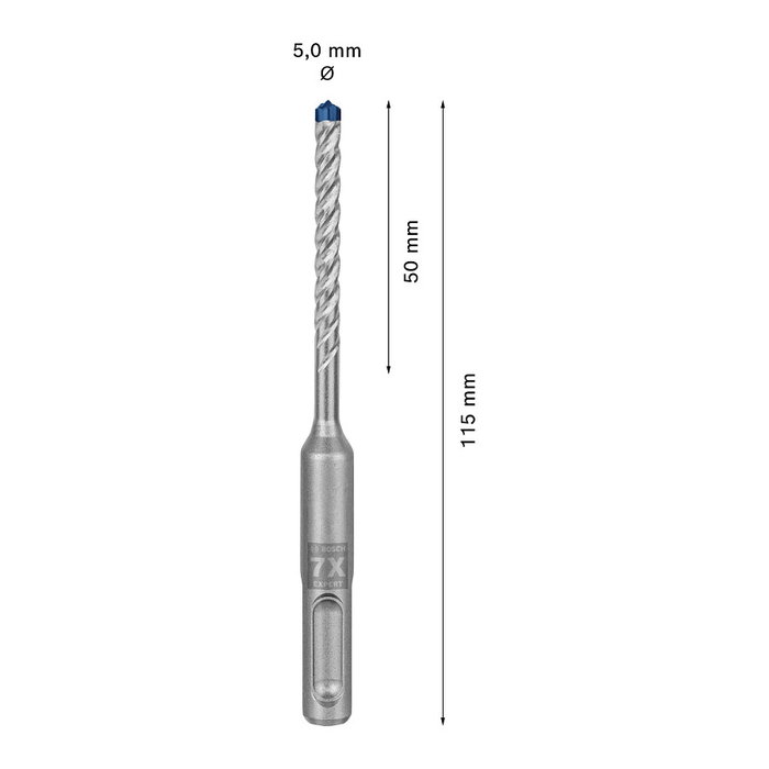 Bosch SDS plus-7X EXPERT 5x50x115 Bosch SDS plus-7X EXPERT 5x50x115