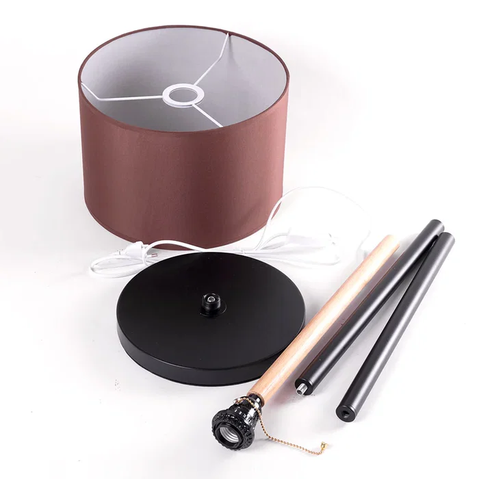 Walter Lámpara de Suelo Recta SKD-F019-B Diseño Nórdico Elegante para Hogar y Negocios