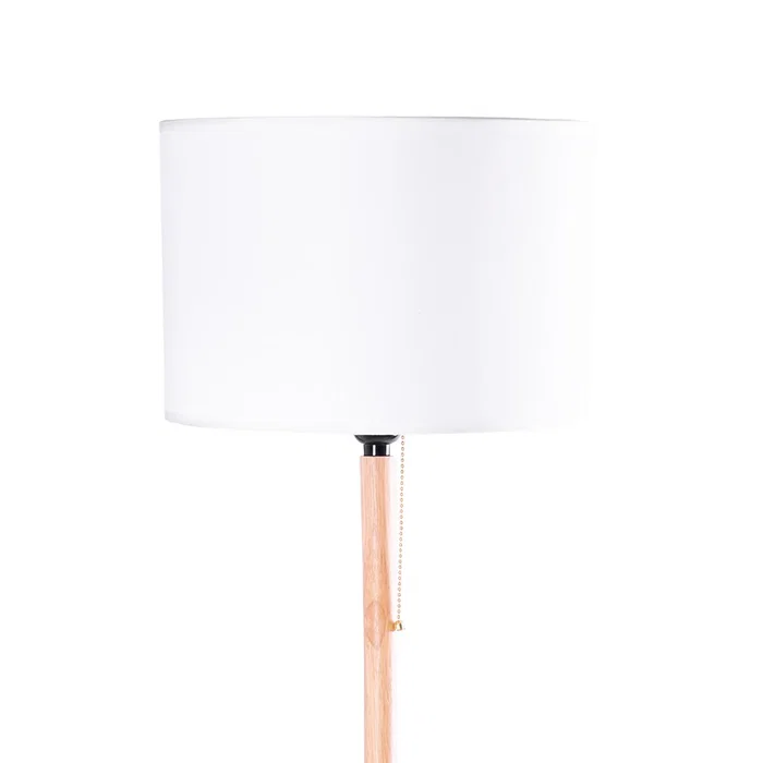 Walter Lámpara de Suelo Recta SKD-F019-B Diseño Nórdico Elegante para Hogar y Negocios