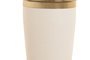 DKD Home Decor Coctelera Inox Blanco Rugosa 500 ML
